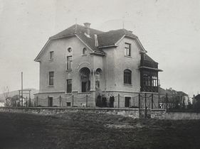Historische Ansicht der Nordfassade - 1918/20