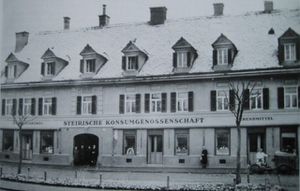 Stammhaus des Steirischen Konsumvereins - Sammlung Kubinzky