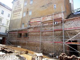 Stadtmauer zum Franziskanergarten - 2014