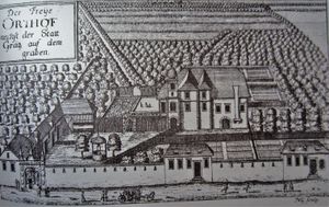 Der Orthof (Vischers Schlösserbuch) - 1681