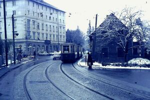 mit anderem Straßenverlauf - 1969